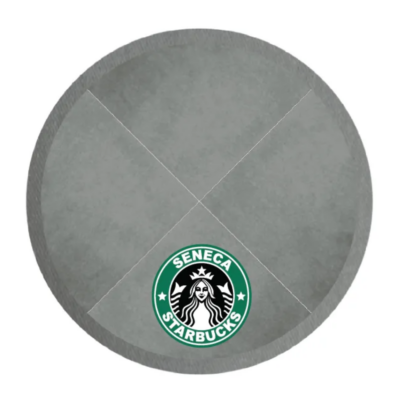 Camp Seneca Starbucks Klipped Kippah