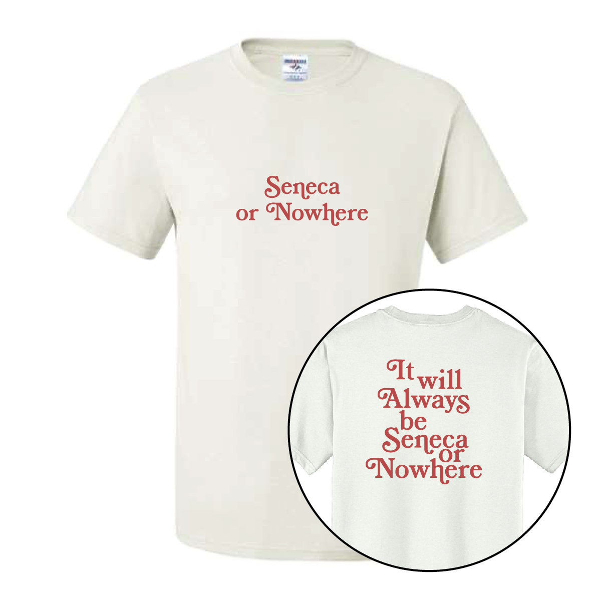 Seneca or Nowhere tee